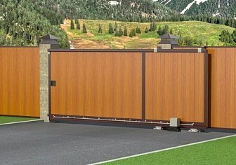 Откатные ворота Doorhan серии slg-a (7000х2300)